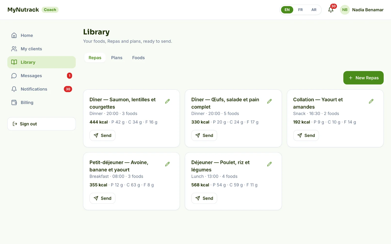 Screenshot — On the web