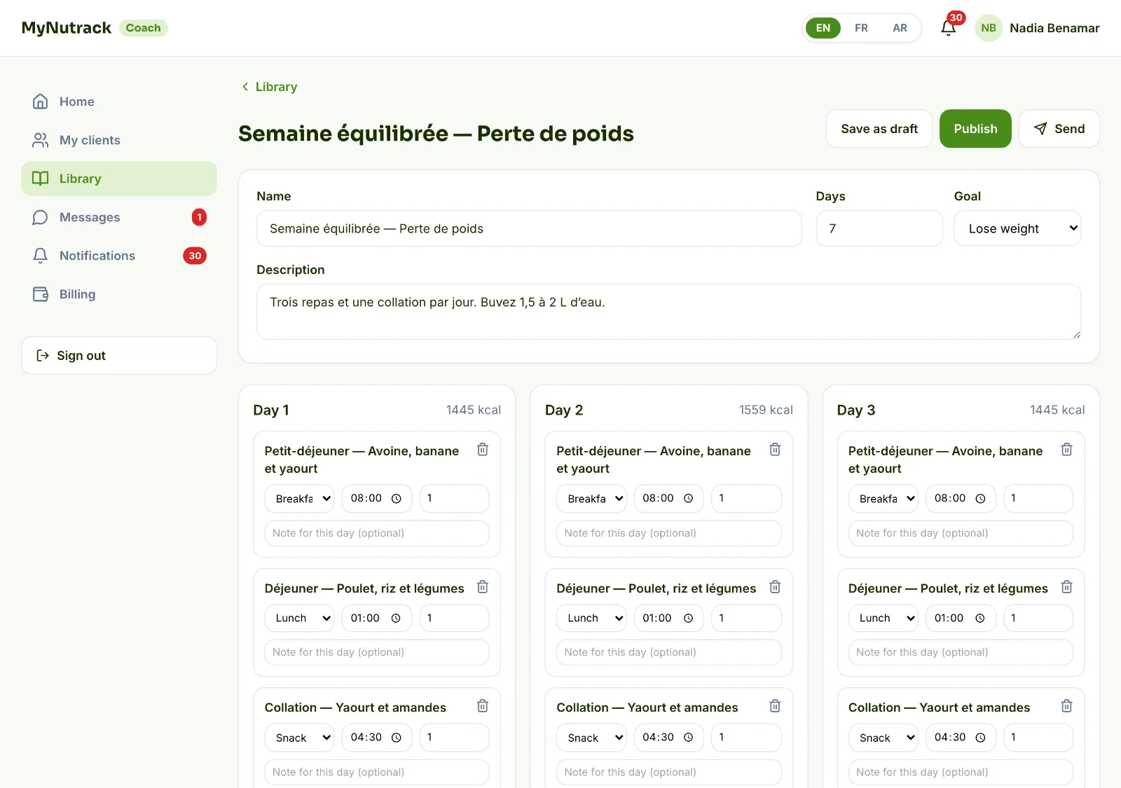 Screenshot — On the web